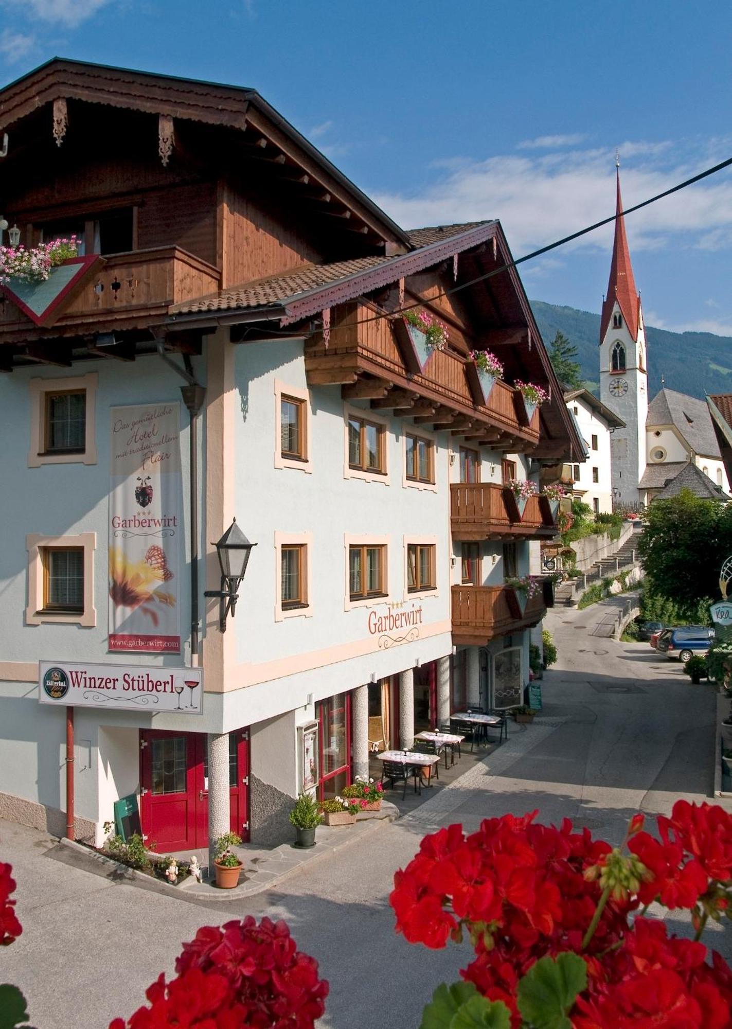 Hotel Garberwirt Hippach Exterior foto